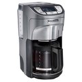 Hamilton Beach 12 cups Black/Silver Coffee Maker 49500